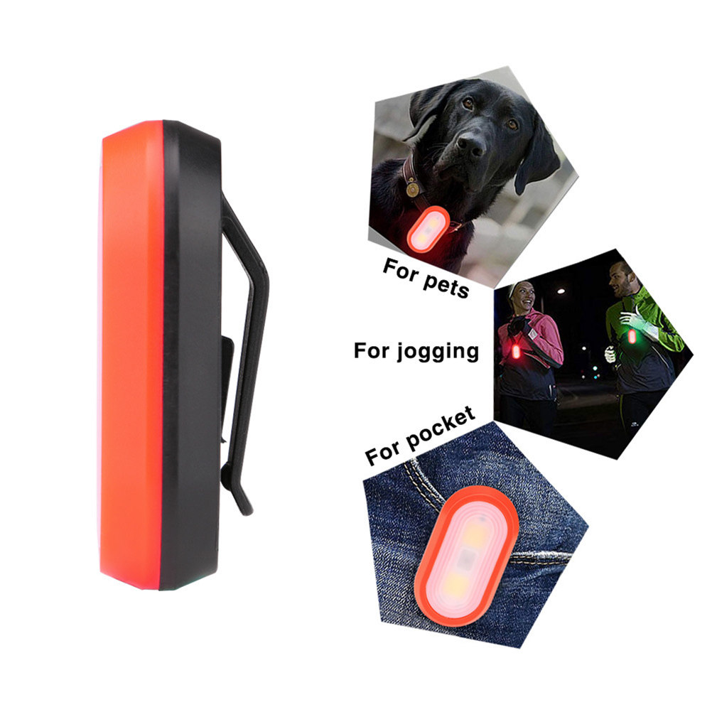 Running Gear In Rain - 4Pcs Slim Lightweight LED Running Light