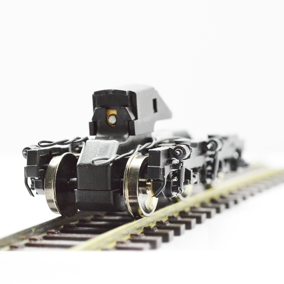 Running Gear Railway - Model Train Powered Bogie Assembly Metal