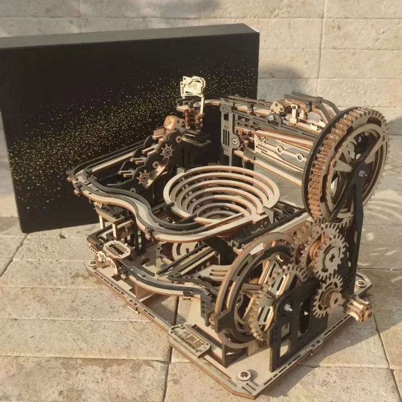 3D Wooden Ball Run Gears Sets  - Running Gear Track 评论和价格