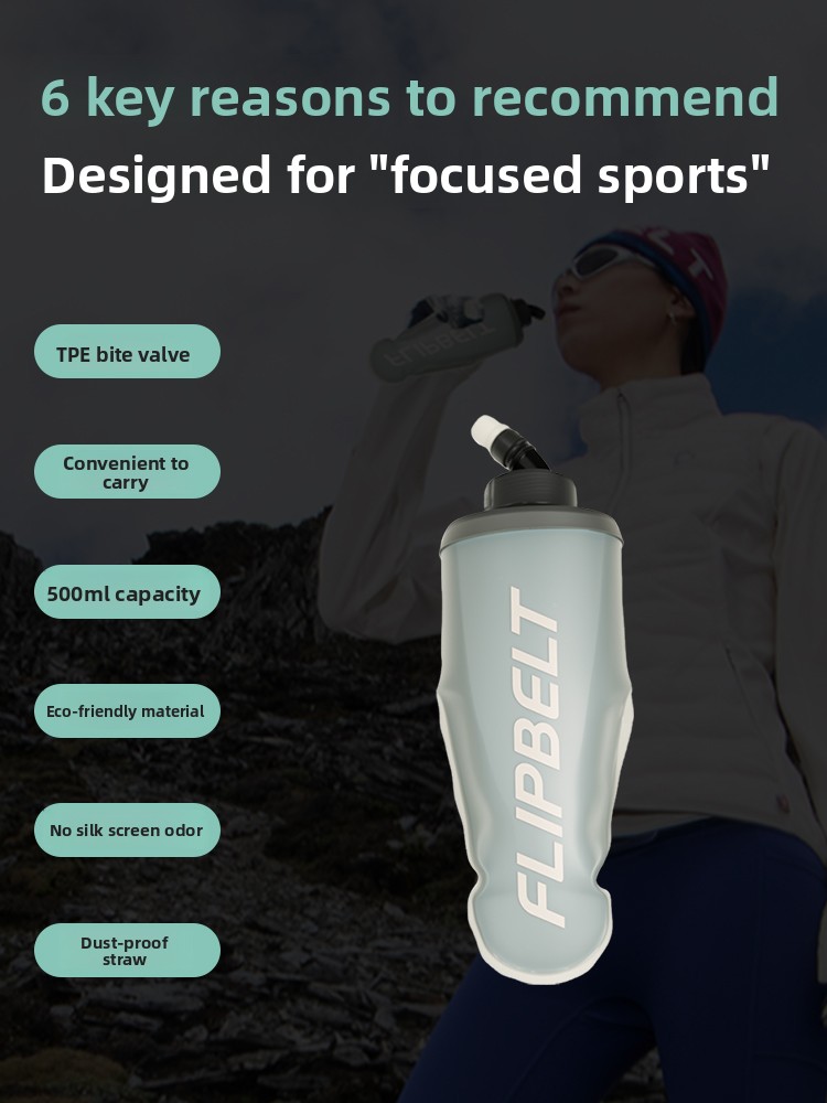 FlipBelt Sport Soft Water Bott - Running Gear For Marathon 评论和价格