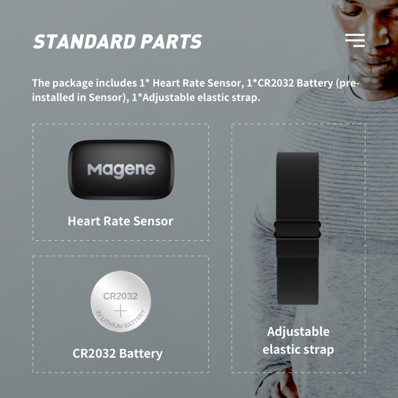 Magene H64 Heart Rate Monitor  - Heart Rate Strap Chest 评论和价格