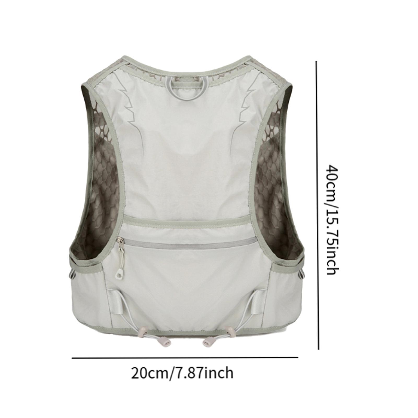 Hydration Vest with Multiple P - Running Gear For Marathon 评论和价格