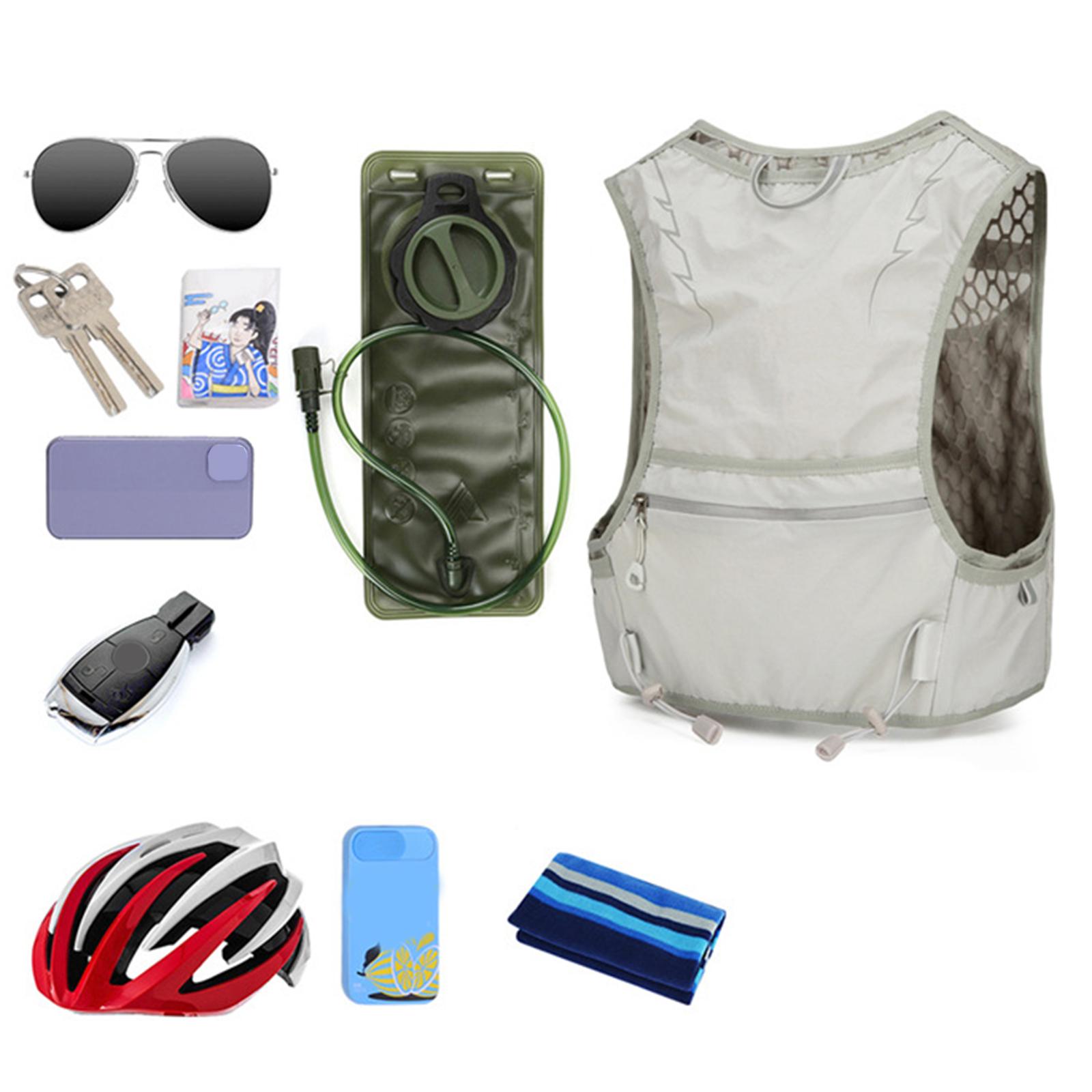 Hydration Vest with Multiple P - Running Gear For Marathon 评论和价格