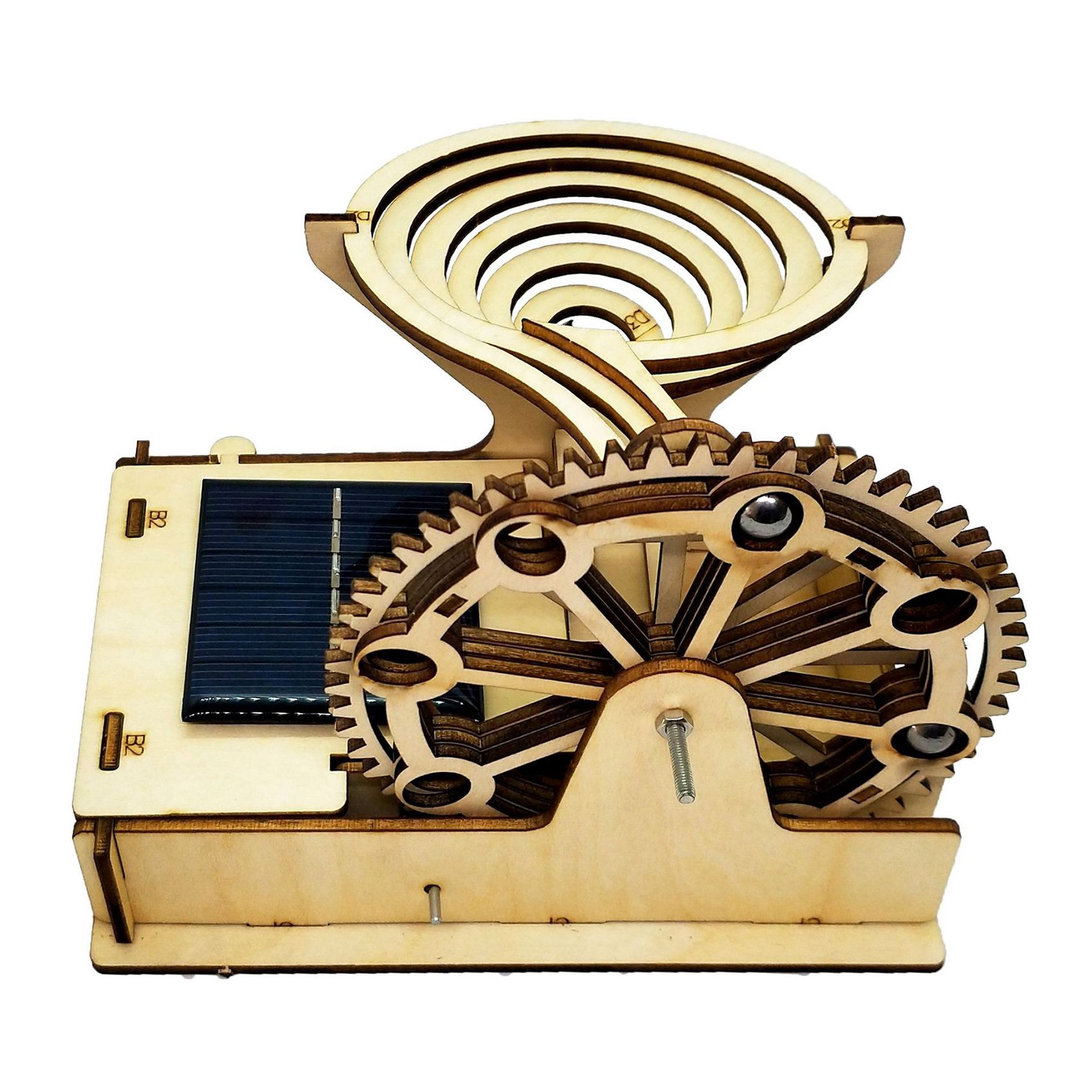 Practical 3D Wooden Marble Run - Running Gear Track 评论和价格