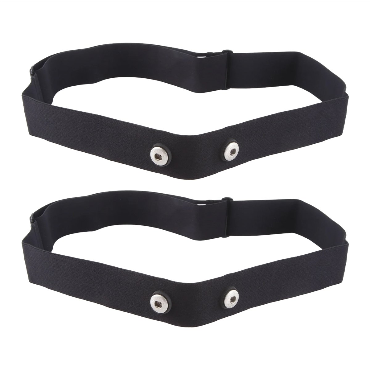 AA83 2Pcs Elastic Heart Rate C - Heart Rate Strap Chest 评论和价格