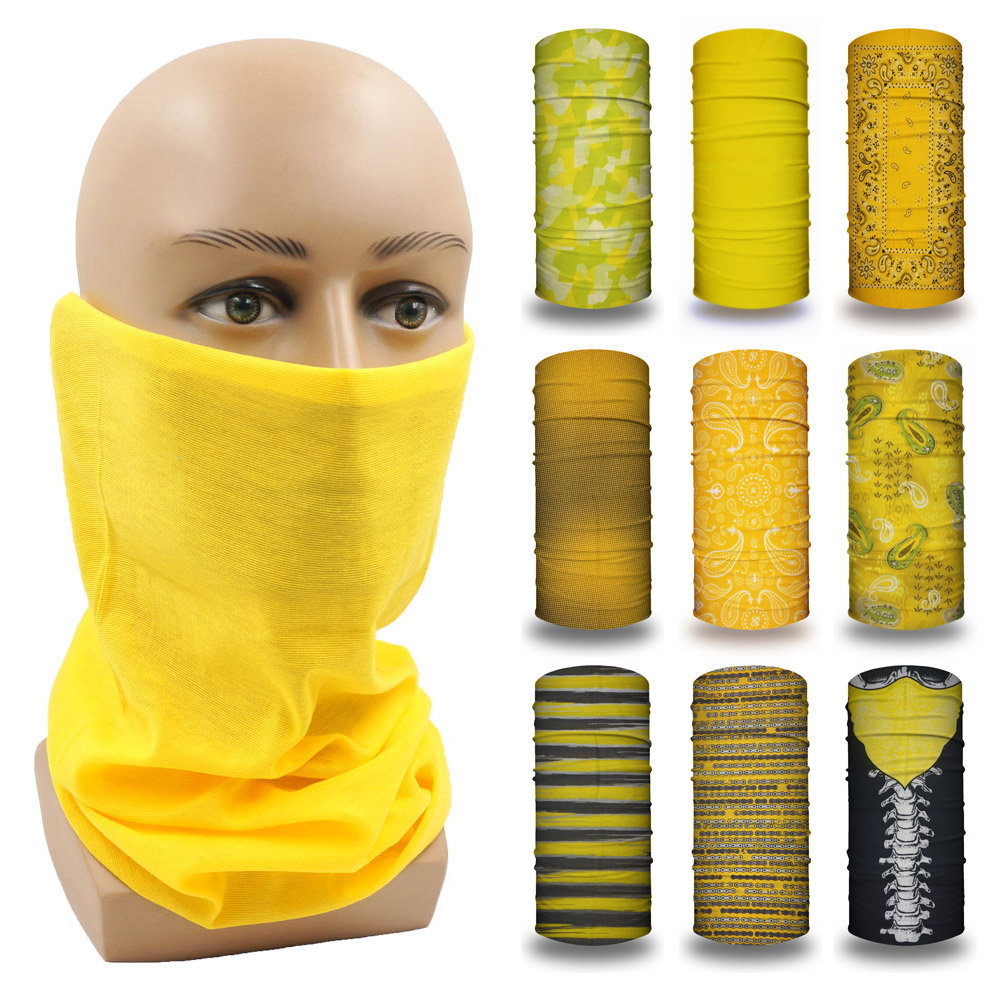 Yellow Tube Outdoor Bandana Wo - Running Gear Yellow 评论和价格