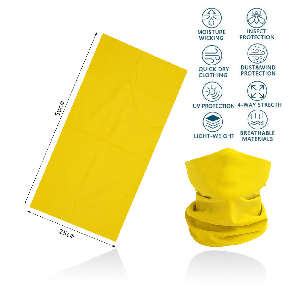 Yellow Tube Outdoor Bandana Wo - Running Gear Yellow 评论和价格