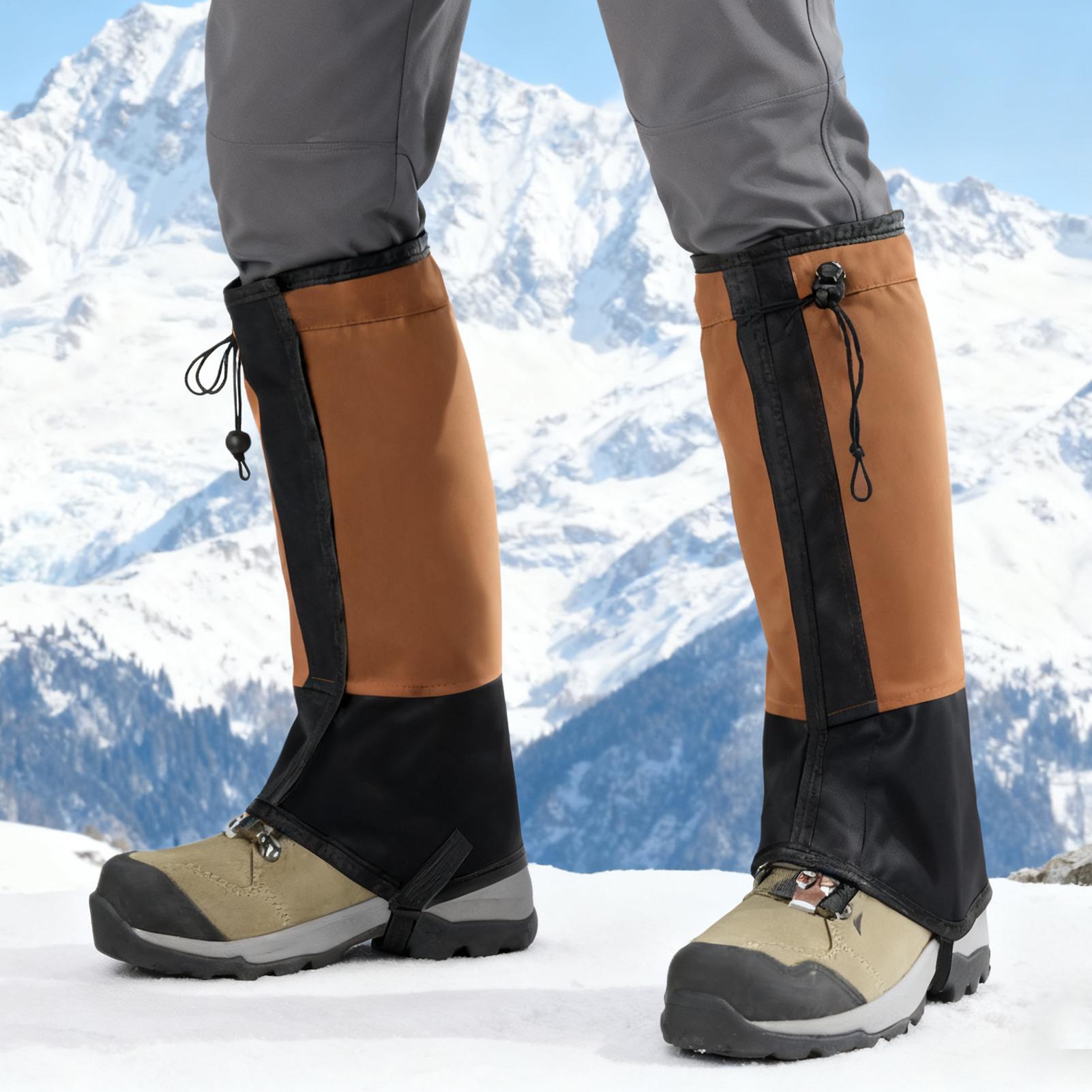 Waterproof Leg Gaiters for Hik - Running Gear In Rain 评论和价格