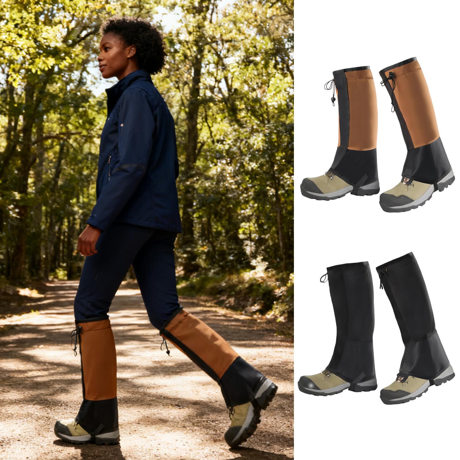 Waterproof Leg Gaiters for Hik - Running Gear In Rain 评论和价格