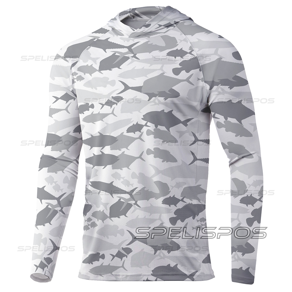 Fishing Hoodies Sun Anti-UV UP - Running Gear On 评论和价格