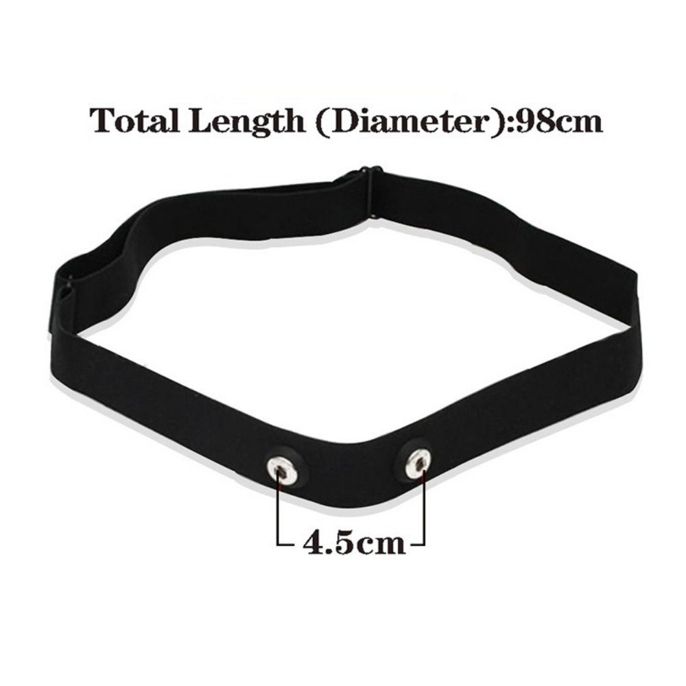 Silicone + Fiber Heart Rate Mo - Heart Rate Strap Chest 评论和价格