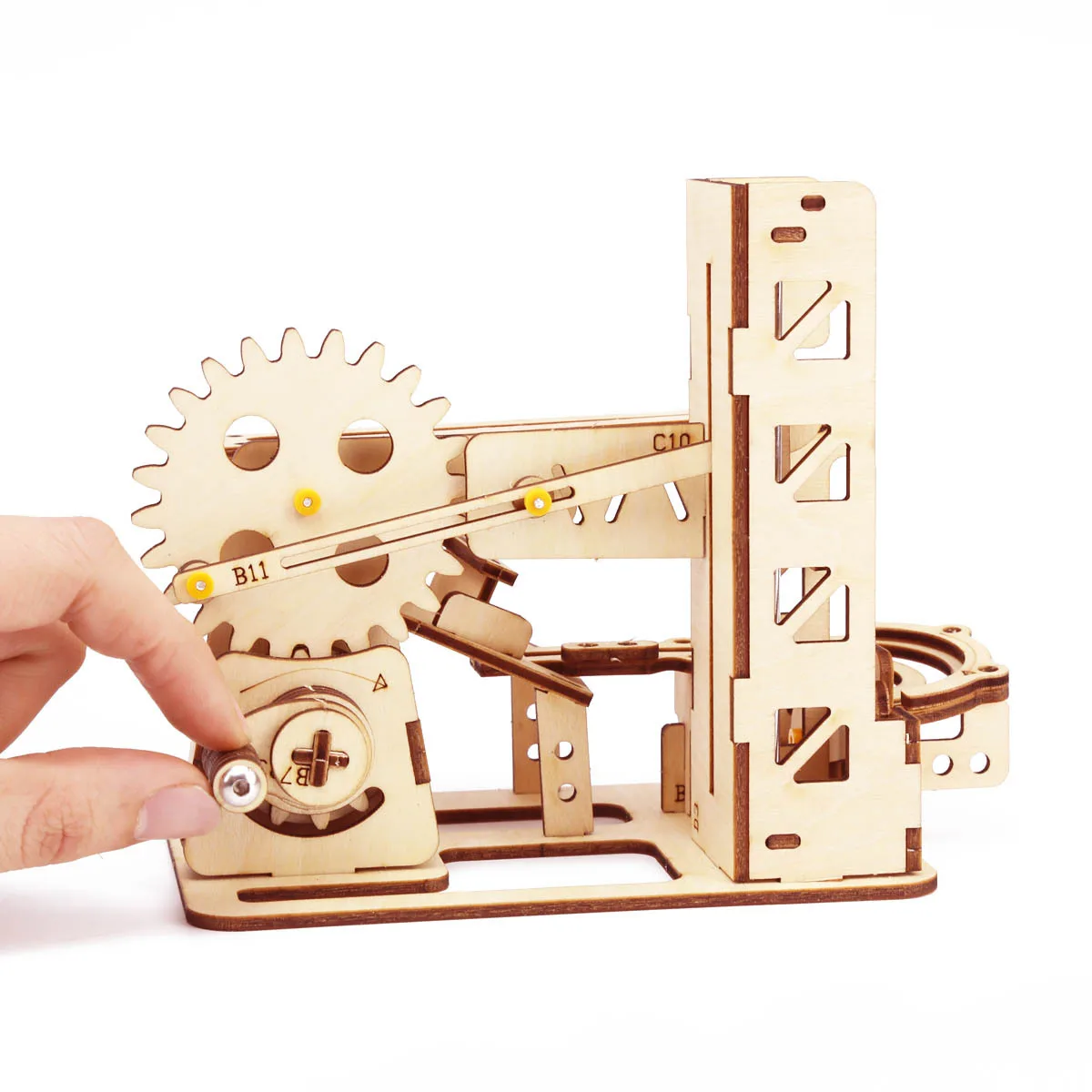 DIY Mechanical Iron Ball Maze  - Running Gear On 评论和价格