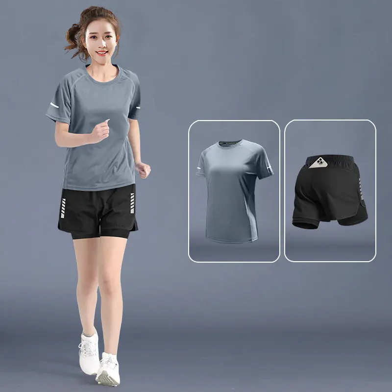Women's Summer Running Set - I - Running Gear For Marathon 评论和价格